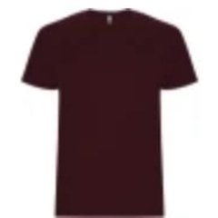 T-shirt i färgen Granat