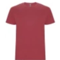 T-shirt i färgen Krysantemröd
